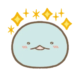 🍐 fofo, feliz, rosto, kawaii, brilho telegram sticker
