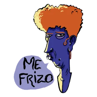 🙄 ME FRIZO telegram sticker