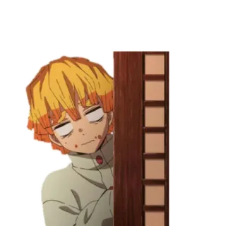 👀 Zenitsu Agatsuma Demon Slayer Anime, Demon Slayer, Zenitsu, Agatsuma whatsapp sticker