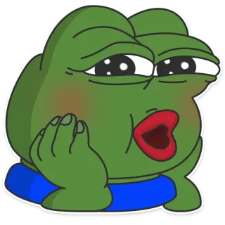 😱 Pepe the Frog meme, frog, pepe, internet telegram sticker