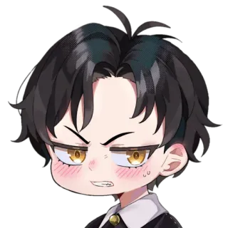 ❤️ Anime, Manga, Cartoon, Zeichnung, Kunst, Illustration, Charakter telegram sticker