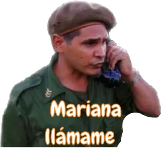 🤙 Mariana llámame мужчина, телефон, позвони мне, мариана telegram sticker
