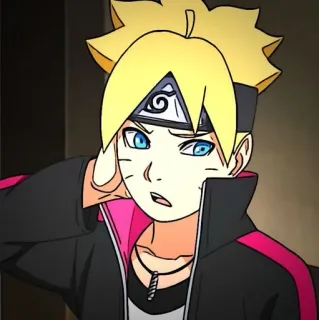 🌀 Boruto Uzumaki Boruto: Naruto Next Generations Anime, Kartun, Manga, Boruto, Uzumaki, Ninja telegram sticker