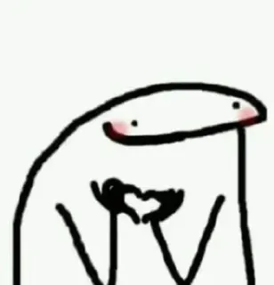 🎃 florkofcows, cartone animato, amore, cuore, personaggio, omino stilizzato telegram sticker