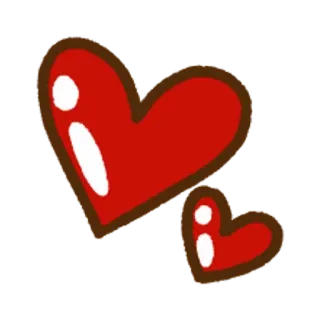 🐧 ハート, 愛, バレンタイン, ロマンス, ステッカー telegram sticker