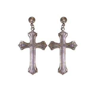 🥥 cruz, pendientes, joyería, religioso, accesorios telegram sticker