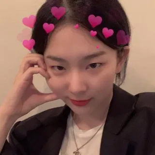 👘 herzen, filter, porträt, frau, mädchen, liebe telegram sticker