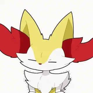 ☺ Braixen Pokémon whatsapp sticker