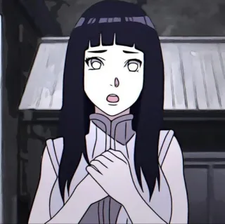 💎 Hinata Hyuga Naruto anime, naruto, hinata, hyuga, manga, cartoon telegram sticker