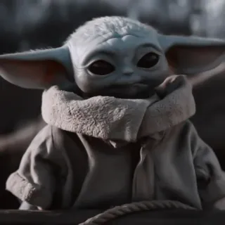 🧪 Grogu The Mandalorian Grogu, Baby Yoda, The Mandalorian, Star Wars, fofo, personagem telegram sticker