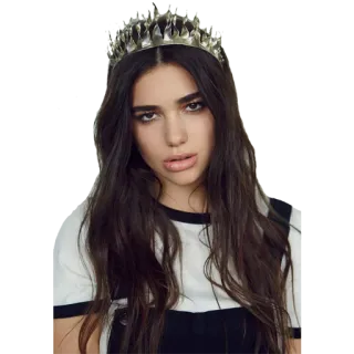 Dua Lipa - @knowmehomie whatsapp stickers