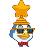 @stickerkar پنگوئن متحرک telegram stickers