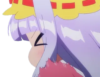 😣 Kanna Kamui Miss Kobayashi's Dragon Maid Anime, Naga, Lucu, Kanna, Kanna Kamui, Kawaii whatsapp sticker