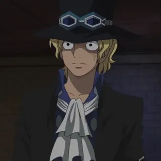 🔥 Sabo One Piece Sabo, One Piece, Anime, Personagem, Pirata, Chapéu telegram sticker