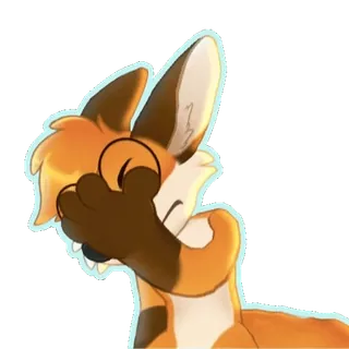 😑 fox telegram sticker