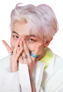 😶 RM RM, Kpop, BTS, Sänger, Idol telegram sticker