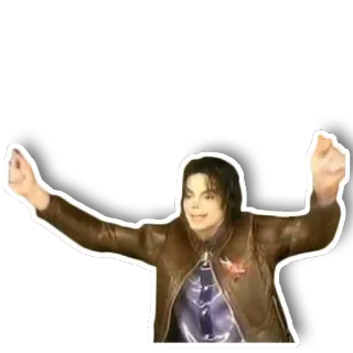 🎉 Michael Jackson Michael Jackson, música, baile, artista, pop whatsapp sticker
