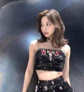 🎆 kobieta, celebrytka, kpop, Tzuyu, Twice, piosenkarka, idolka telegram sticker