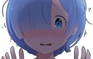 Team Rem telegram stickers