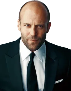 😗 Jason Statham attore, film, uomo, ritratto, serio telegram sticker