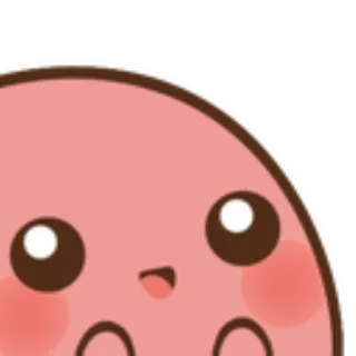 😃 кавай, милый, стикер, эмодзи, розовый telegram sticker