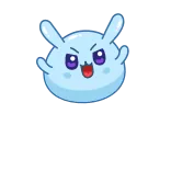 😠 マンガ, 可愛い, ウサギ, 怒り, 動物, キャラクター, イラスト whatsapp sticker