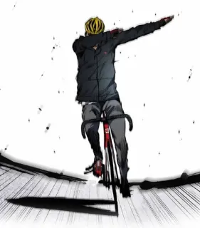 🤘 사이클링, 자전거, 스포츠, 댑, 바람막이 telegram sticker
