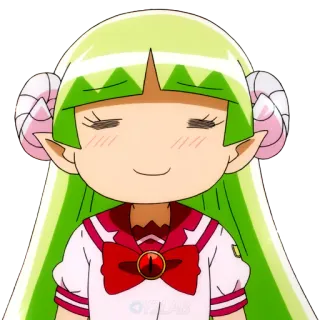 😊 anime, cute, girl, cartoon, demon, character telegram sticker