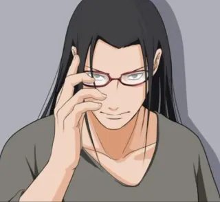 🧐 Yakushi Kabuto Naruto Anime, Manga, Gafas, Kabuto, Yakushi, Naruto, Personaje telegram sticker