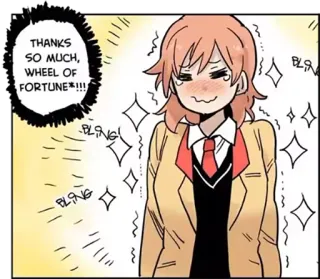 ☺️ THANKS
SO MUCH,
WHEEL OF
FORTUNE*!!! Anime, Lindo/a, Chica, Ruleta de la fortuna, Gracias, Estudiante telegram sticker