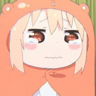 🥺 Umaru Doma Himouto! Umaru-chan Anime, Umaru, Chorando, Fofo, Kawaii, Himouto telegram sticker