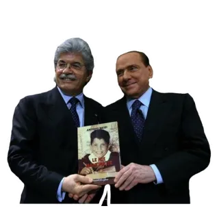 👬 LE MIE политики, книга, Италия, итальянская политика, Антонио Тацци, Сильвио Берлускони telegram sticker