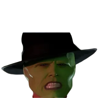 😎 The Mask The Mask, Jim Carrey, film, commedia, anni '90 telegram sticker