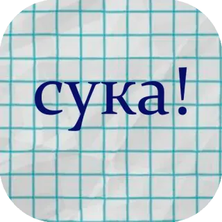 🤬 сука! obraźliwe, przekleństwo, rosyjski, obelga telegram sticker