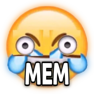 🤡 MEM emoji, meme, lol, divertente, ridere, umorismo telegram sticker
