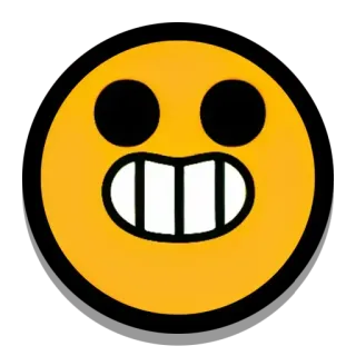 😀 emoji, gezicht, blij, glimlach telegram sticker
