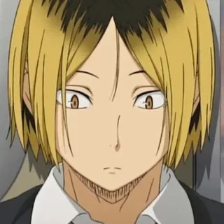 🏐 Kenma Kozume Haikyuu!! Anime, Manga, Volley-ball, Sport telegram sticker