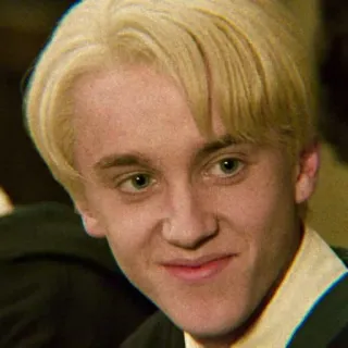 🐍 Draco Malfoy Harry Potter draco malfoy, harry potter, slytherin, zauberer, charakter, magie whatsapp sticker