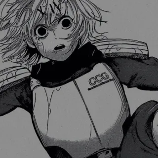 🩹 Juuzou Suzuya Tokyo Ghoul CCG Anime, Manga, Tokyo Ghoul, Juuzou Suzuya, CCG telegram sticker