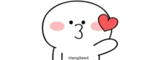 😘 Cartone animato, Amore, Cuore, Carino, Bacio, Adesivo telegram sticker