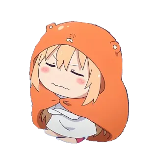 😖 Umaru Doma Himouto! Umaru-chan Anime, Chibi, Umaru, Himouto, Annegamento, Stanco telegram sticker