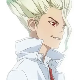 😎 Senku Ishigami Dr. Stone Anime, Scienza, Genio, Manga, Dr. Stone telegram sticker