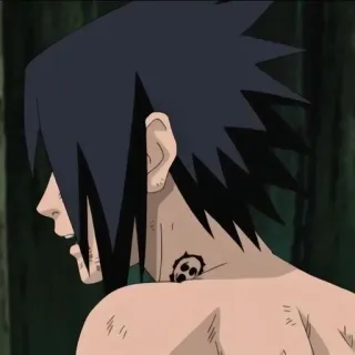 🔪 Sasuke Uchiha Naruto Anime, Naruto, Sasuke, Sello maldito, Personaje, Personaje de anime whatsapp sticker