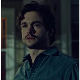 🥺 Will Graham Hannibal fernseher, serie, drama, will graham, emotional telegram sticker