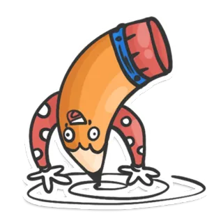 ✏️ matita, cartone animato, disegno, scrittura, cancelleria whatsapp sticker