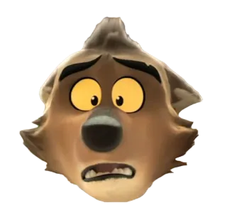 😩 Wolf The Bad Guys волк, мультфильм, плохие парни, киноперсонаж telegram sticker