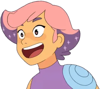 😀 Glimmer She-Ra and the Princesses of Power cartoon, animated, character, glimmer, she-ra telegram sticker
