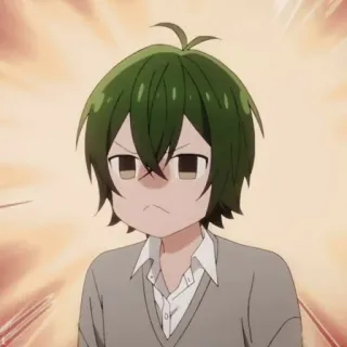 😠 Anime, Manga, Enojado, Expresión, Personaje telegram sticker