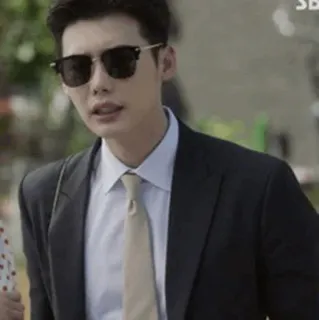 🥀 man, sunglasses, suit, tie, formal wear, businessman telegram sticker
