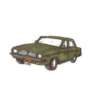 🚗 машина, транспорт, седан, транспортировка, автомобиль telegram sticker